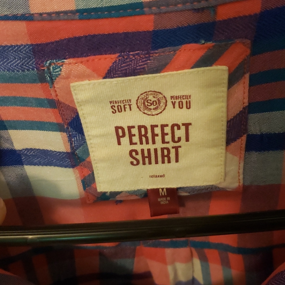 Plaid Button-Up - Picture 2 of 4